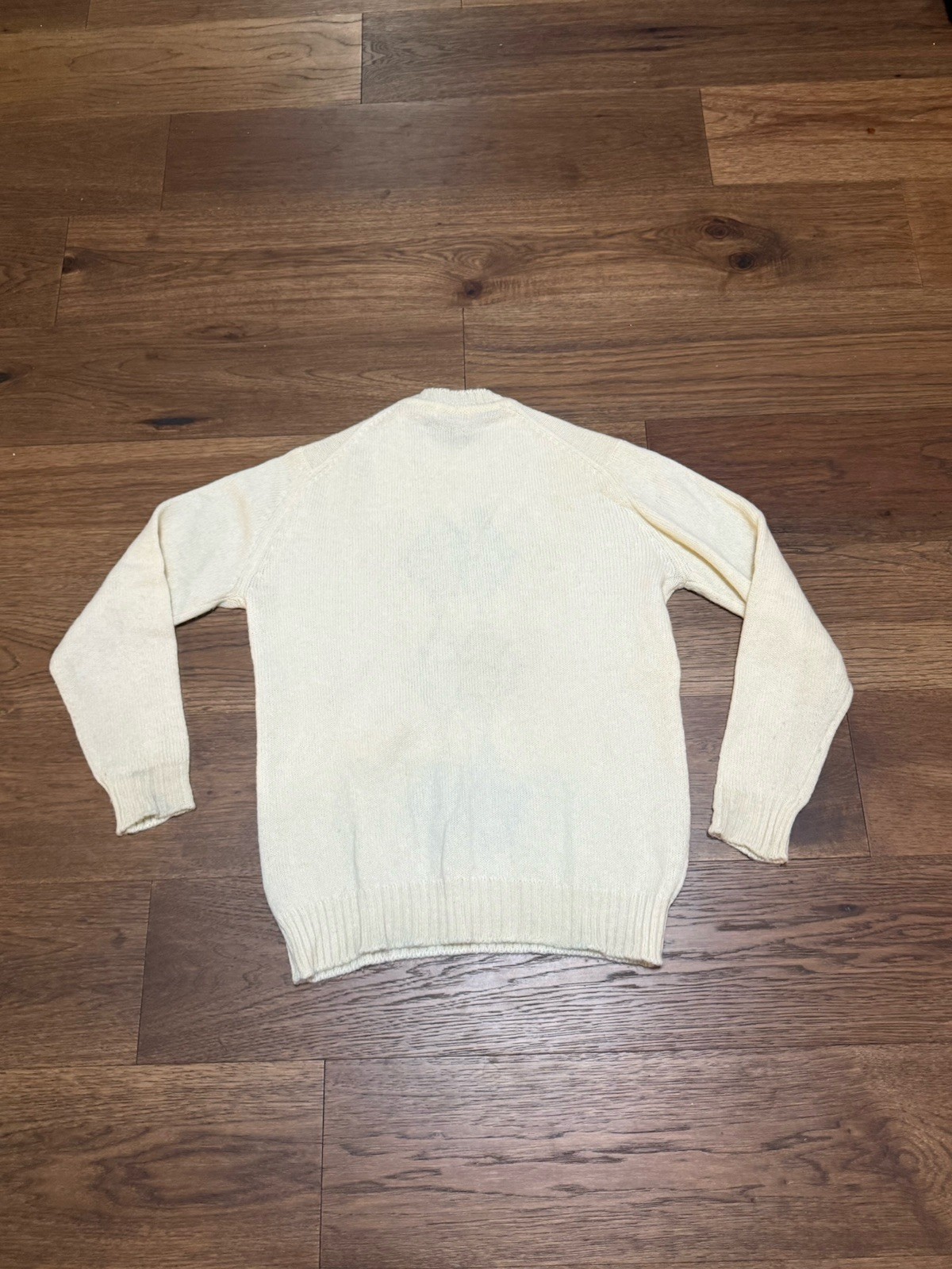 Vintage 100% Pure Shetland Wool Sweater Men’s Size Medium Scotland 107 Cm 42”