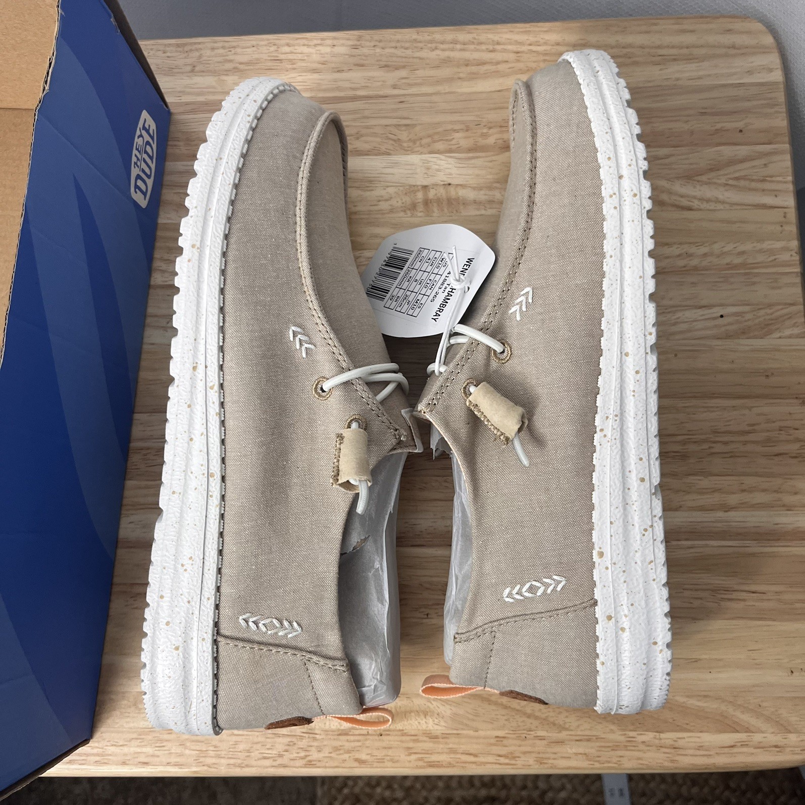 Hey Dude Wendy Dusty Inca Sneaker Slip On Women’s Sizes US W10 New in Box