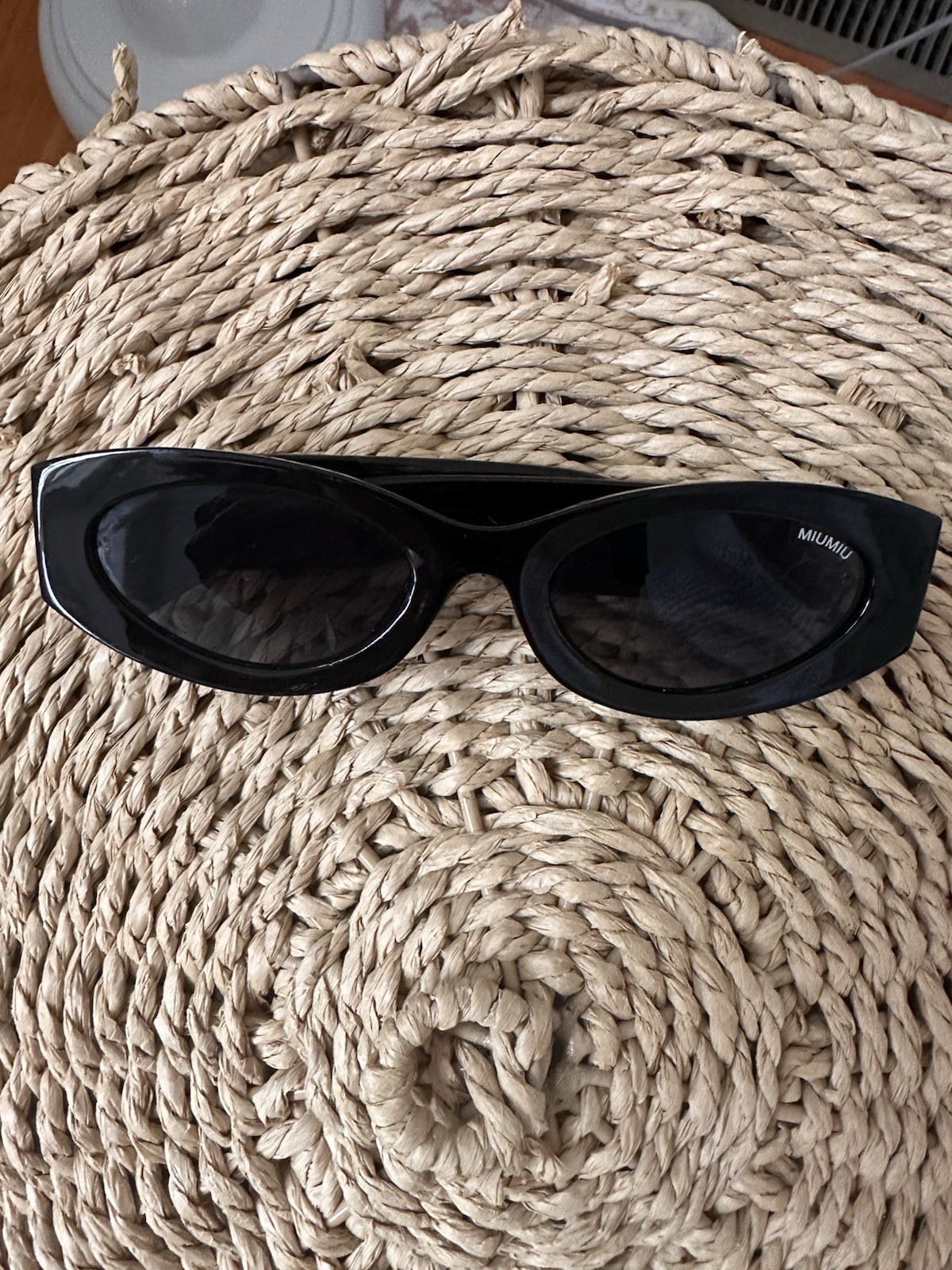 Miu Miu Black Women’s Sunglasses Tinted Lens