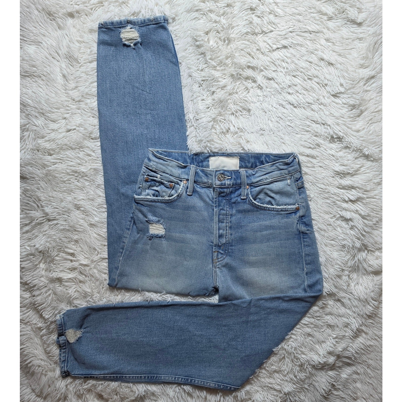 Mother Tomcat Straight Ankle Jeans 26 / 2