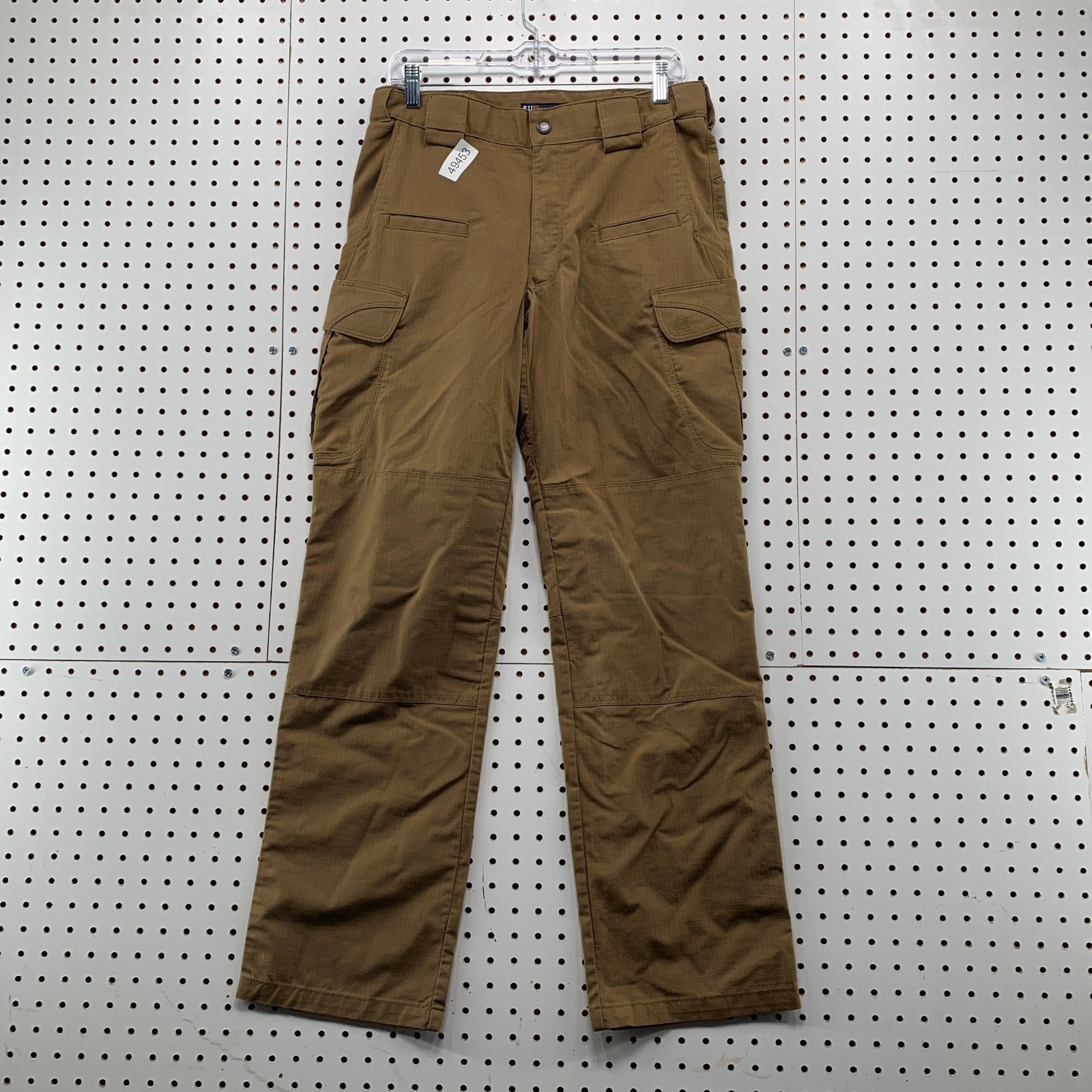 5.11 Tactical Series Cargo Pants Mens 30×32 Brown Ripstop Multi Pocket Rugged