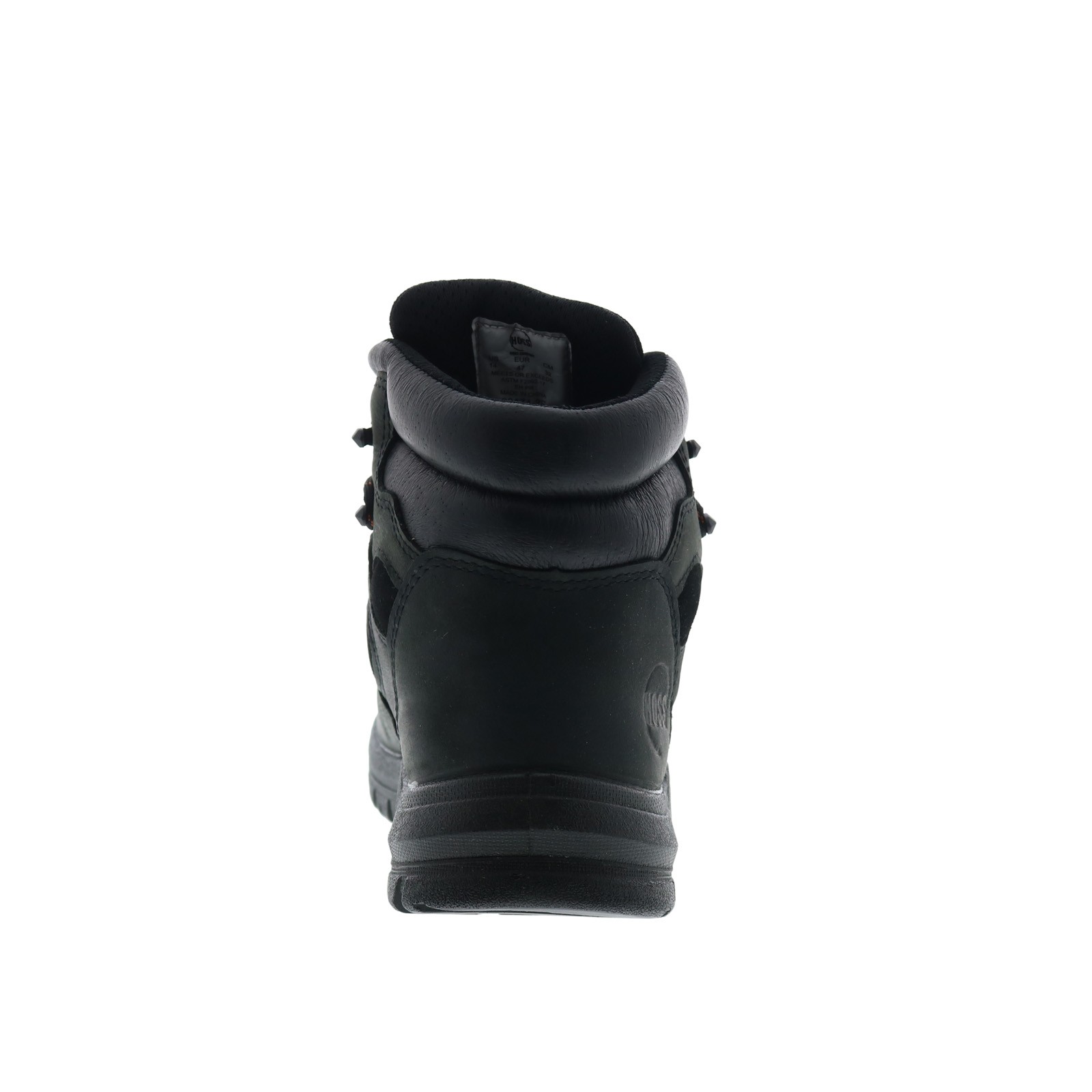 Hoss Lorne Soft Toe 60174 Mens Black Wide Leather Work & Safety Boots 11