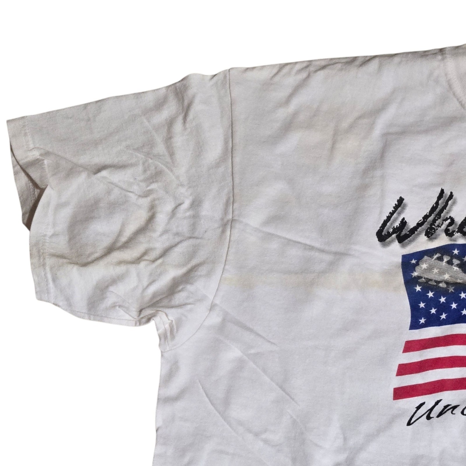 Wheatland Jam 2002 Graphic T Shirt White 2X Winfield KS Music Festival Vintage