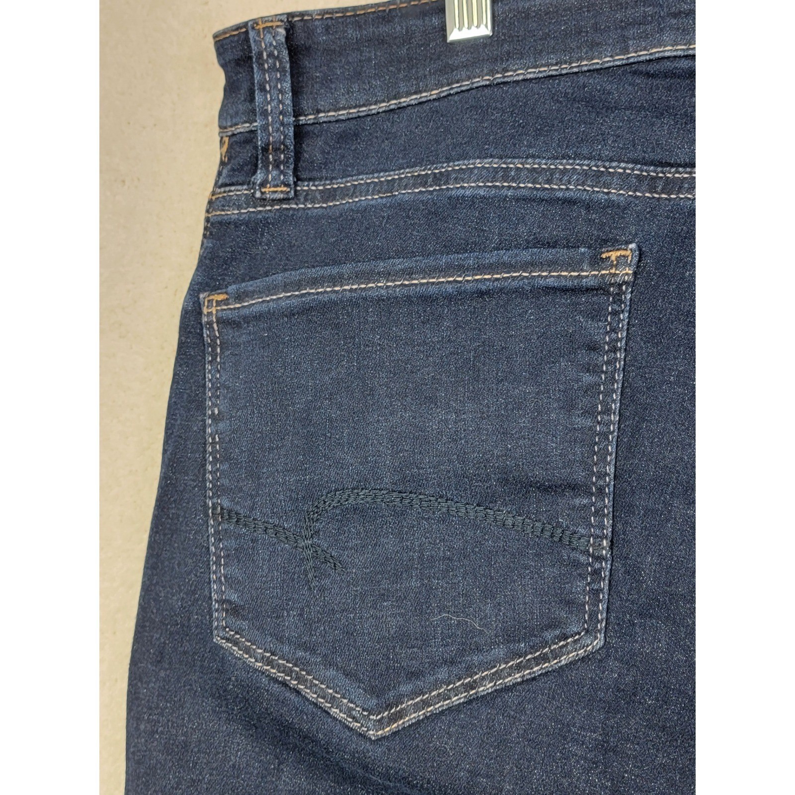 Mavi Zach Straight Leg Jeans Mens 34×30 Dark Indigo Stretch Denim Classic Fit