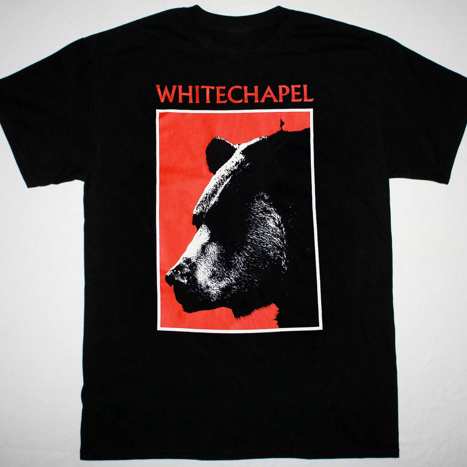 Whitechapel band black T-shirt Short sleeve All sizes TD38