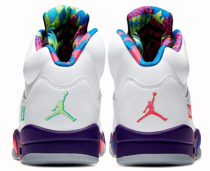 Air Jordan 5 Retro ‘Alternate Bel-Air’ White/Ghost Green DB3335-100 Size 10.5