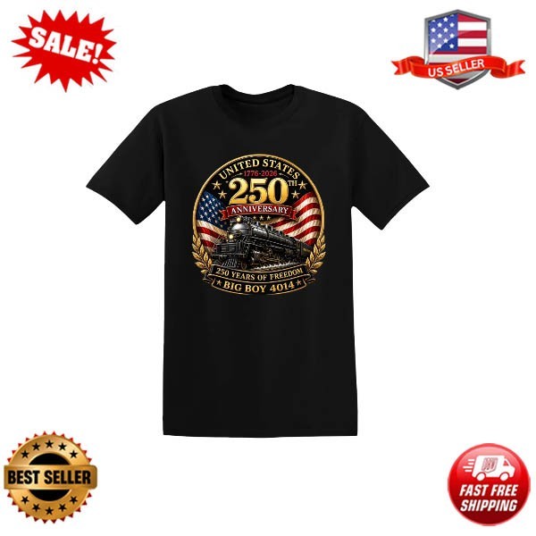 Big Boy 4014 USA 250th Anniversary Train T-Shirt
