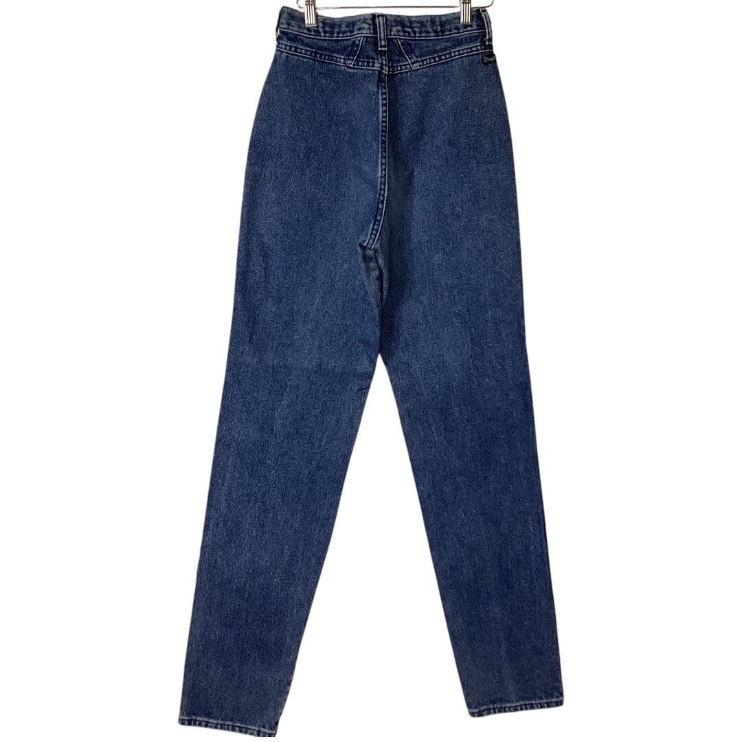 Vintage Wrangler Silverlake High-Waisted No Back Pocket Blue Jean Denim Size 8