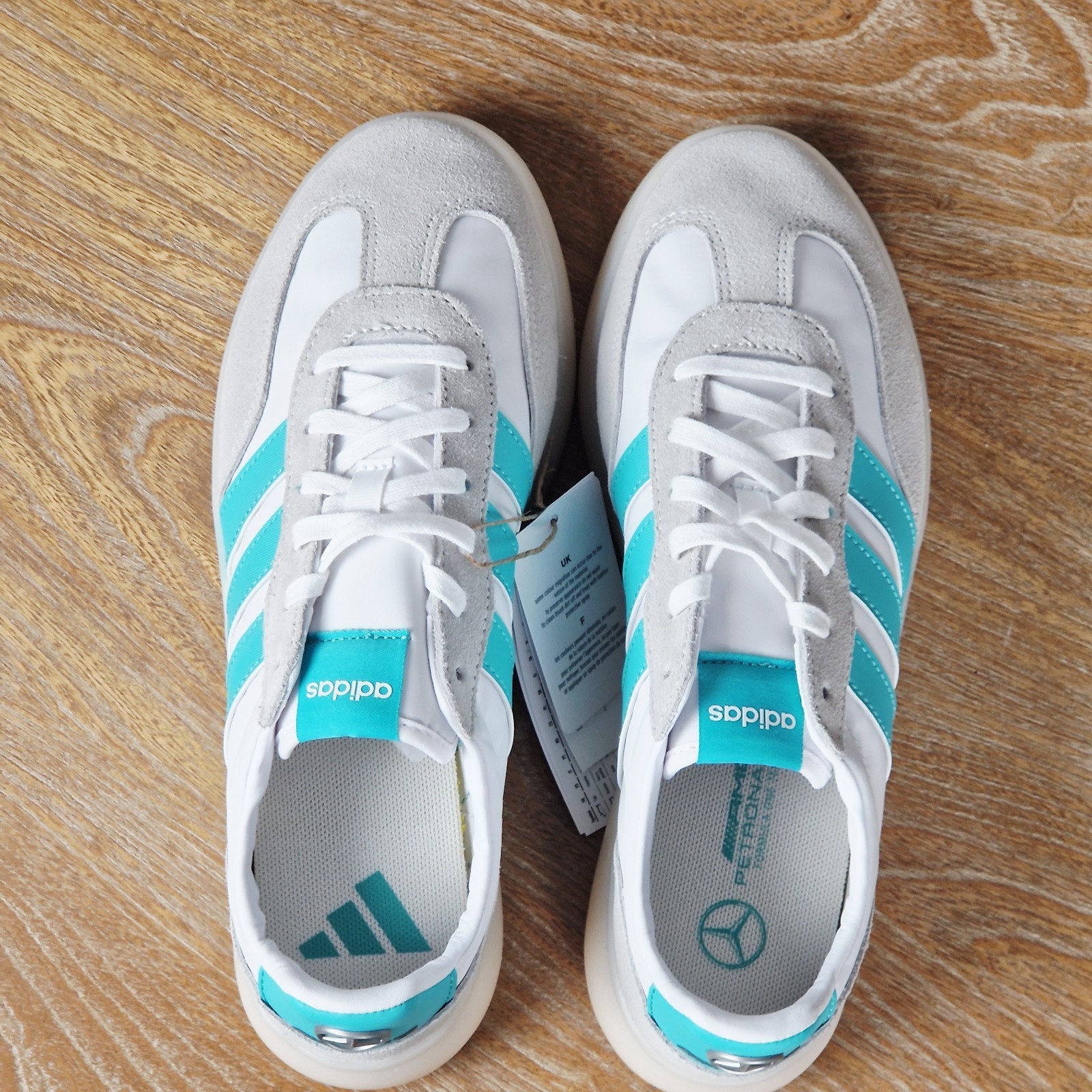 Adidas Barreda Decode Mens Trainers EU 42 New Original Box AMG Mercedes-Benz Motorsport