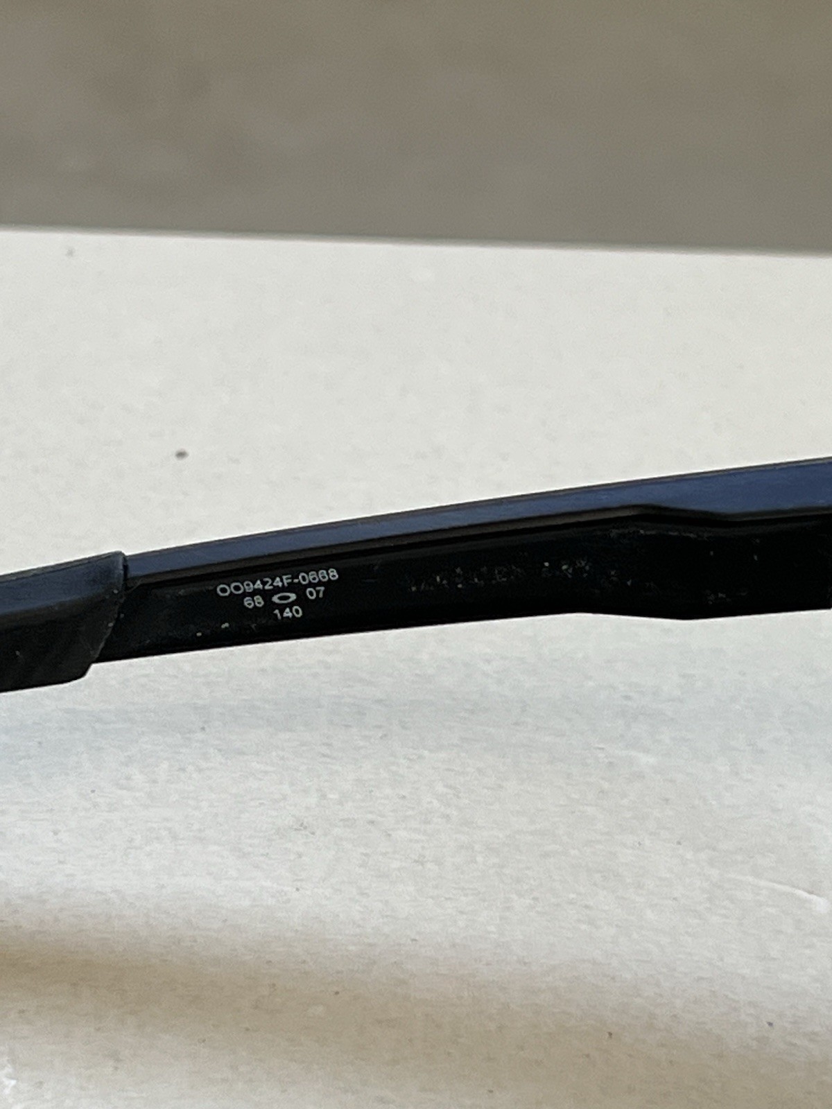 Oakley Mercenary Matte Carbon Low Bridge Fit Made In USA Sunglasses OO9424F-0668