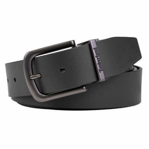 TIMBERLAND Mens Cut to Fit Reversible Full Grain Leather Belt 32-44 Brown Black