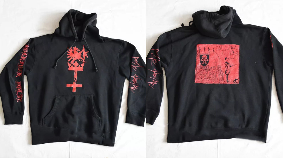 Peste Noire ‘Folkfuck Folie’ Hoodie Black Unisex Shirt GE777