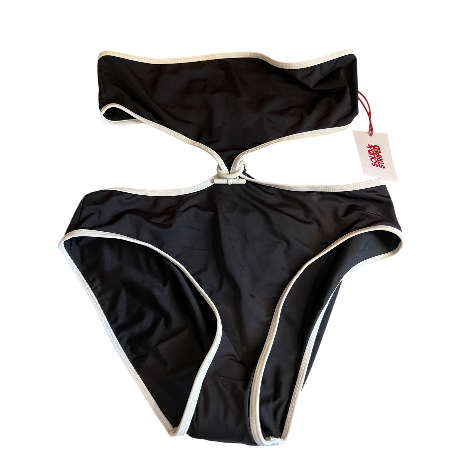 Solid & Striped The Bella Butterluxe Blackout Swimsuit L