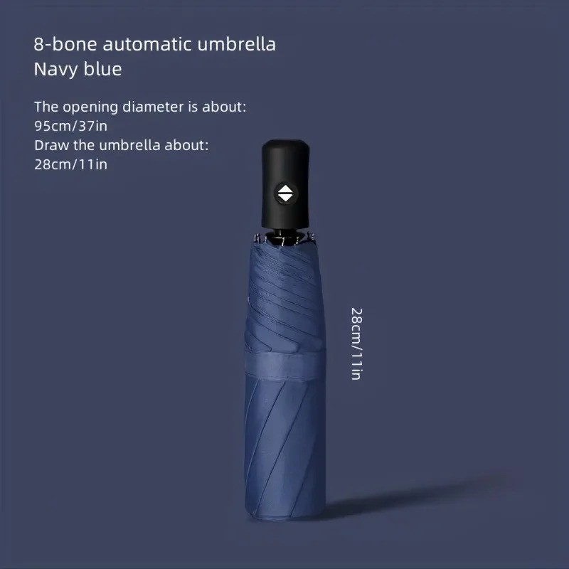 8-Rib Automatic High Quality Umbrella automatic foldable open/close design