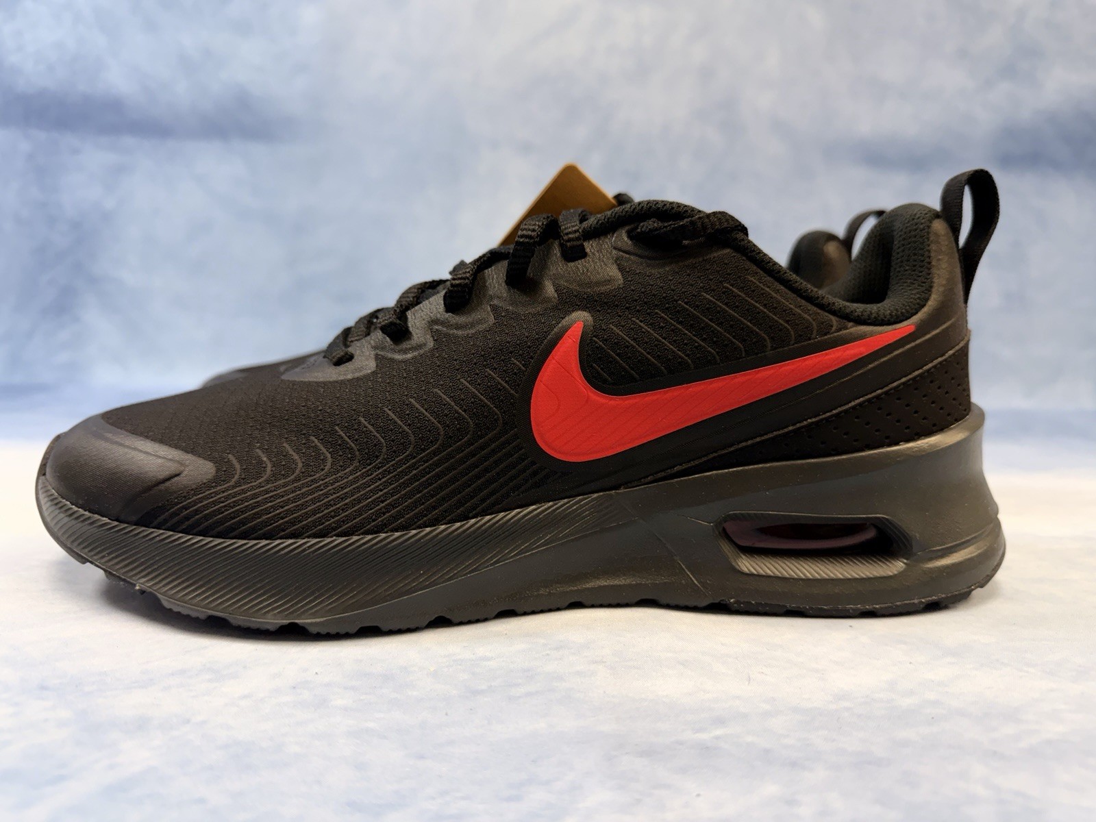 Nike Air Max Nuaxis Sneakers Shoes Black/Red/ FD4329-010 Size 8.5 Men 10 Women