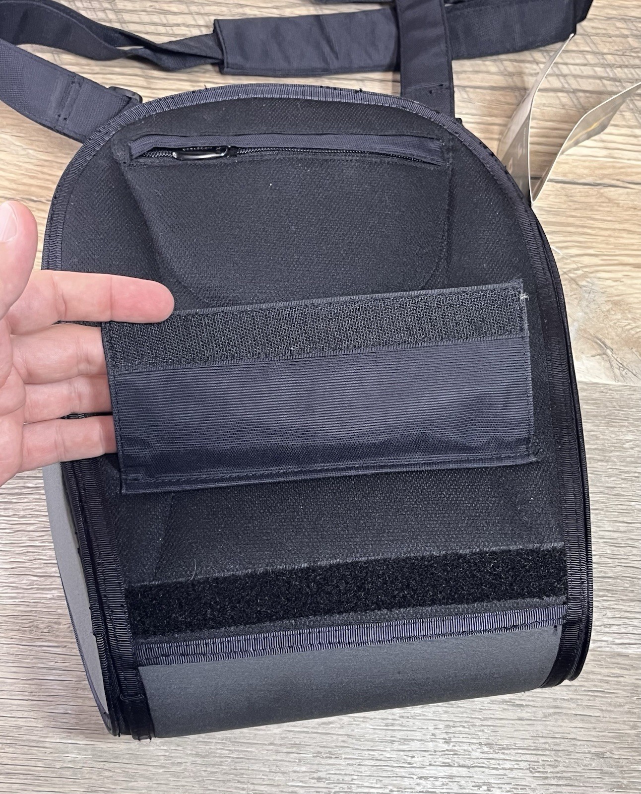 BOBLBEE Zipp Neo Crossbody Pack Gray Hard-Shell Durable Hiking Camera Motorcycle