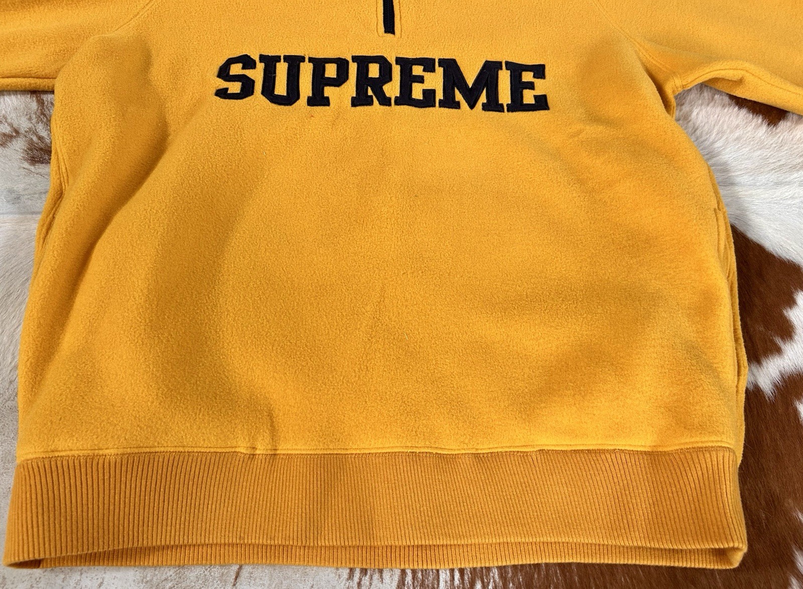 Brand New (with tags) Supreme Polartec 1/4 Zip Fleece Pullover, FW2011