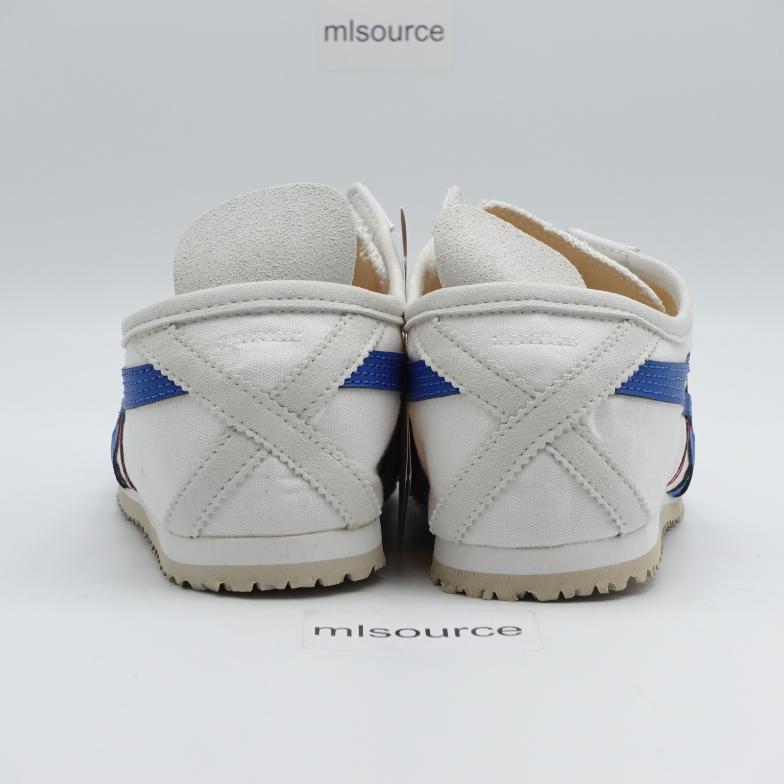 Size 14 Men’s Onitsuka Tiger Mexico 66 Slip-on Shoes D3K0N-0143 White/Blue/Red