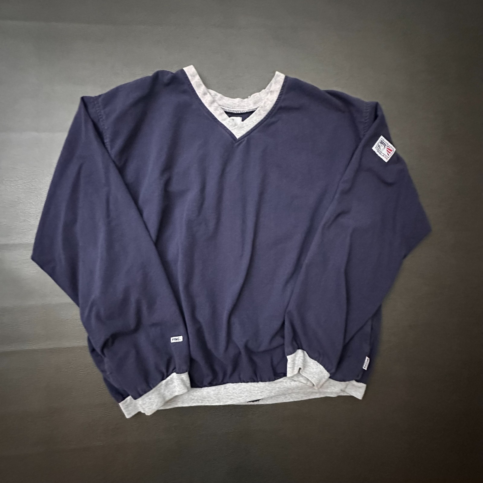 Tyndale FR Sweatshirt Mens 3XL Blue Sweater Pullover Pockets Arc 9.1 Workwear