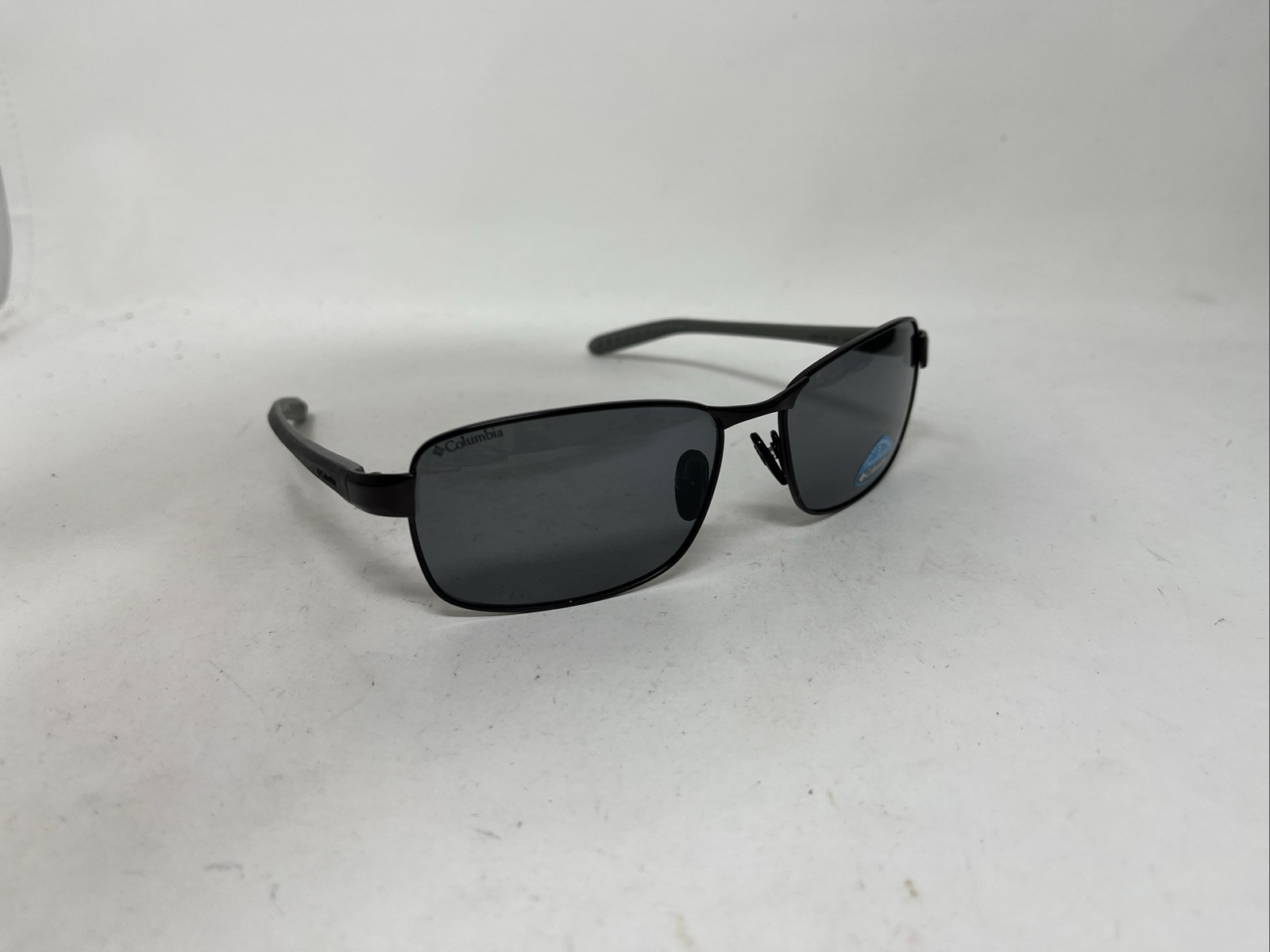 .COLUMBIA Sunglasses VASCO 200 C01 BLACK W/ Polarized Gray Lens SA44