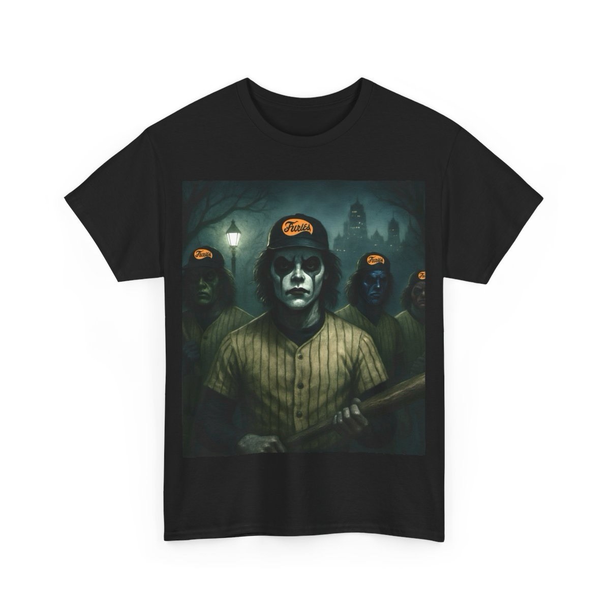 Baseball Furies T Shirt – The Warriors Graphic Art Gang Tee – New