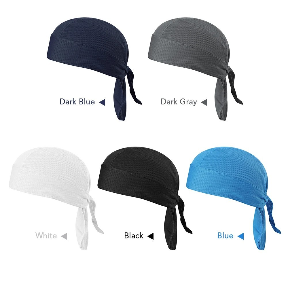 Sweat Wicking Dew Rags Skull Cap Helmet Liner Breathable Head Wrap Beanie Hat