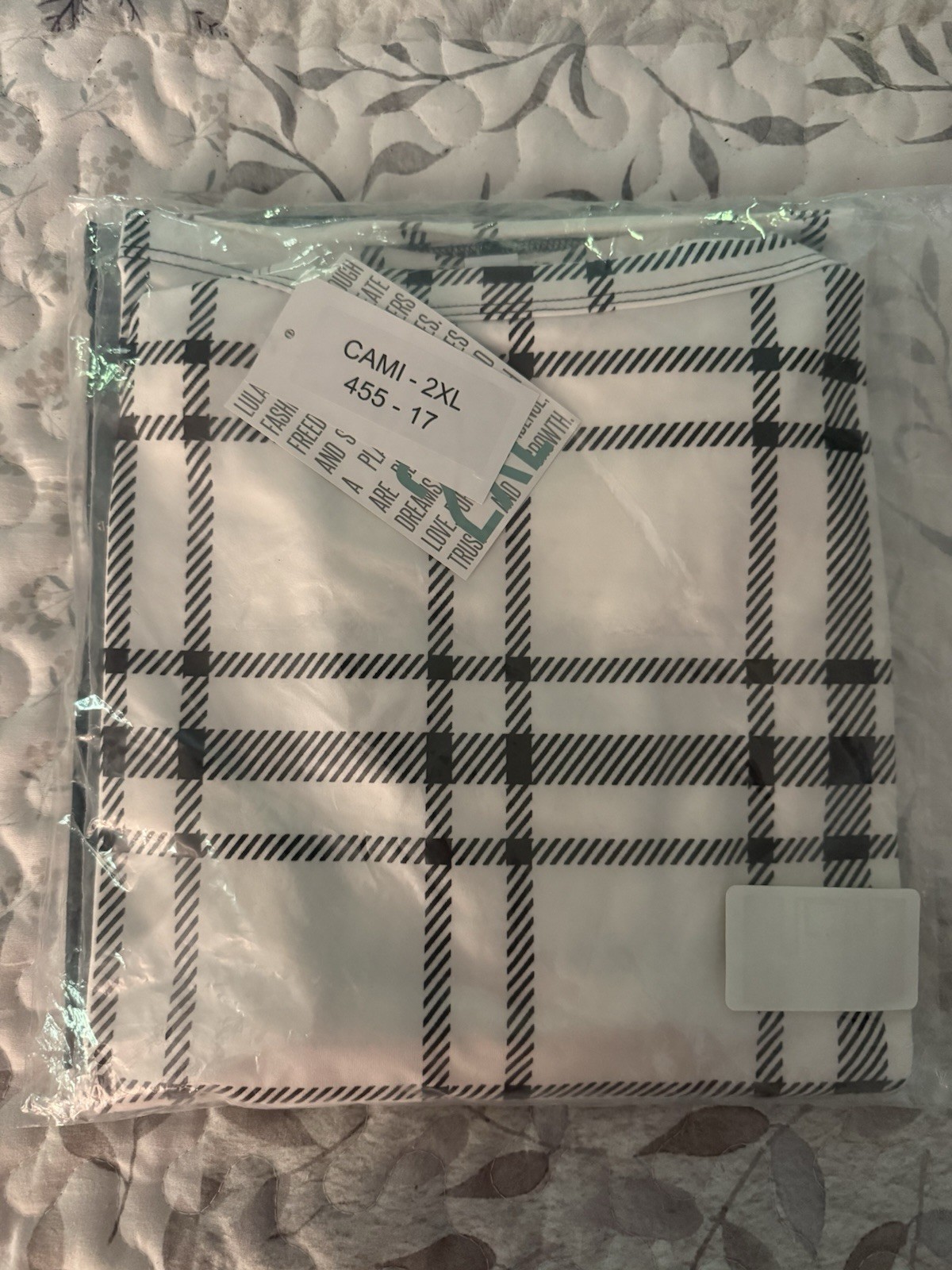 Lularoe Cami Size 2XL New With Tags Sleeveless Top