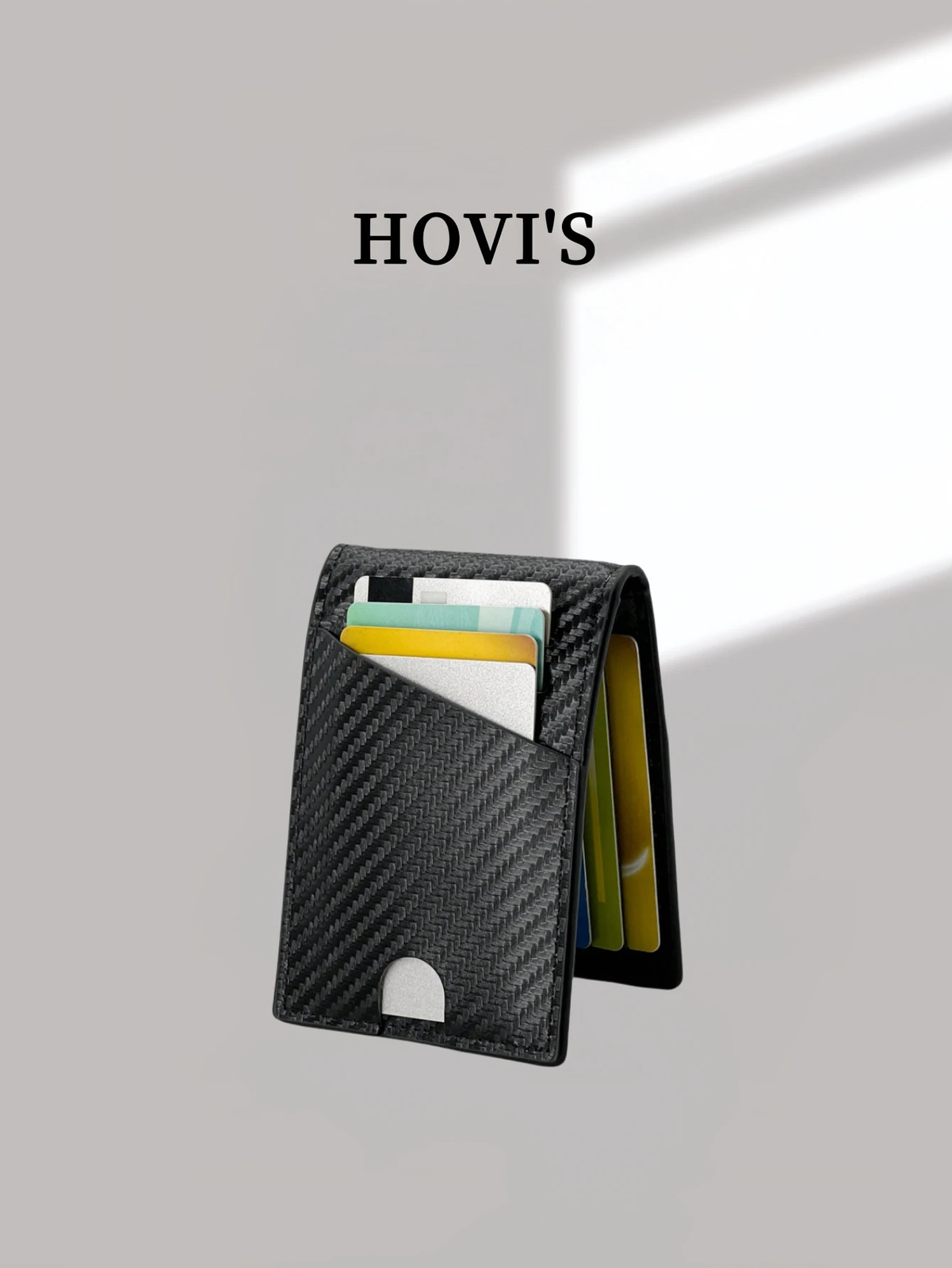 Carbon Fiber Wallets Wallet for Men Man Card Holder Money Bag Slim Thin Mini