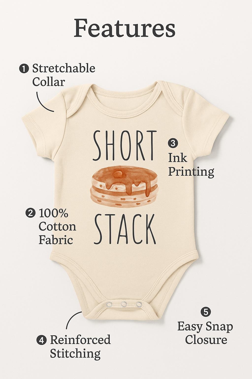 Botswana Newborn Baby Onesie® Bodysuit