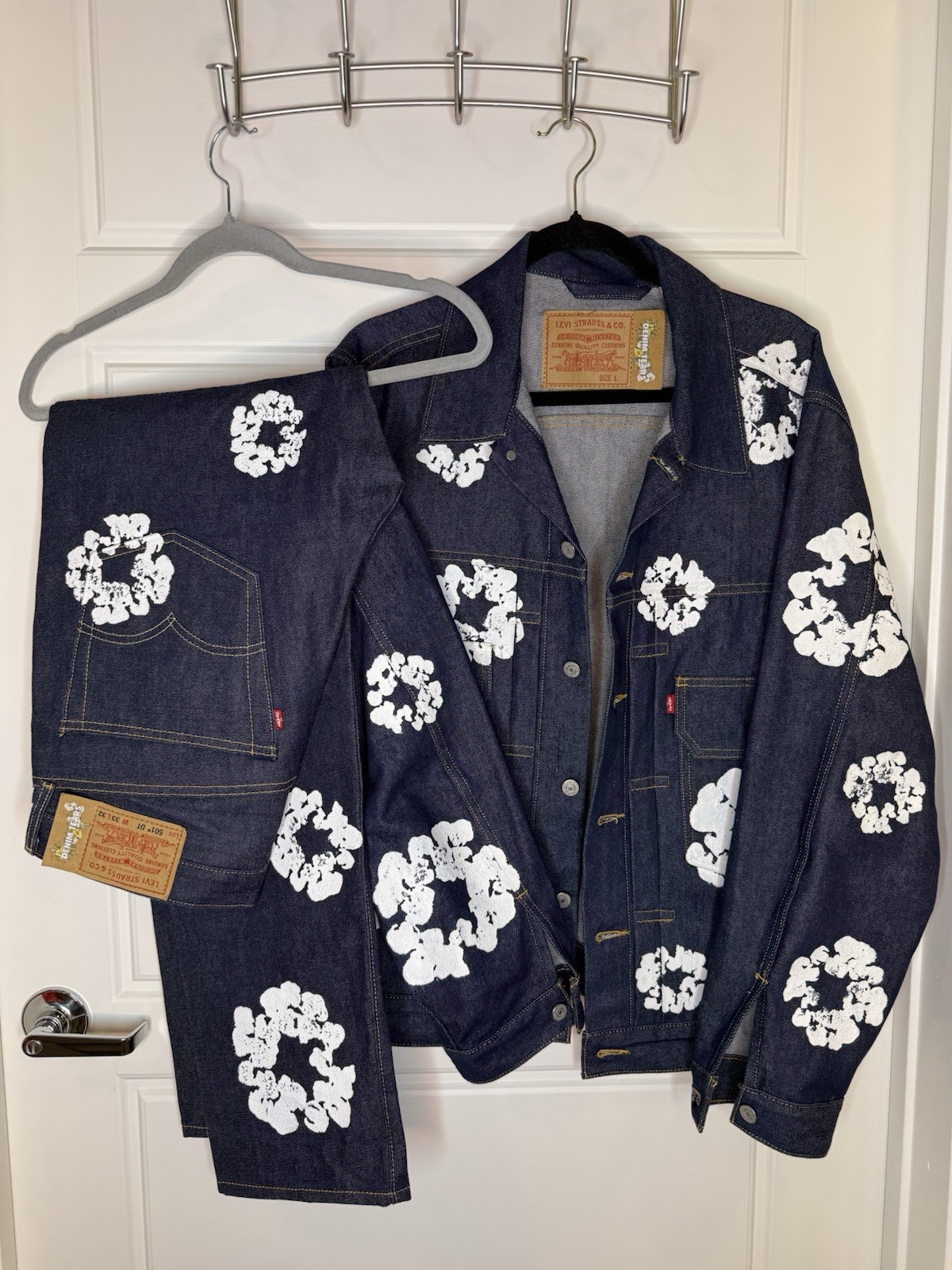 Denim Tears x Levi’s The Cotton Wreath Jean Selvedge Size 33/32