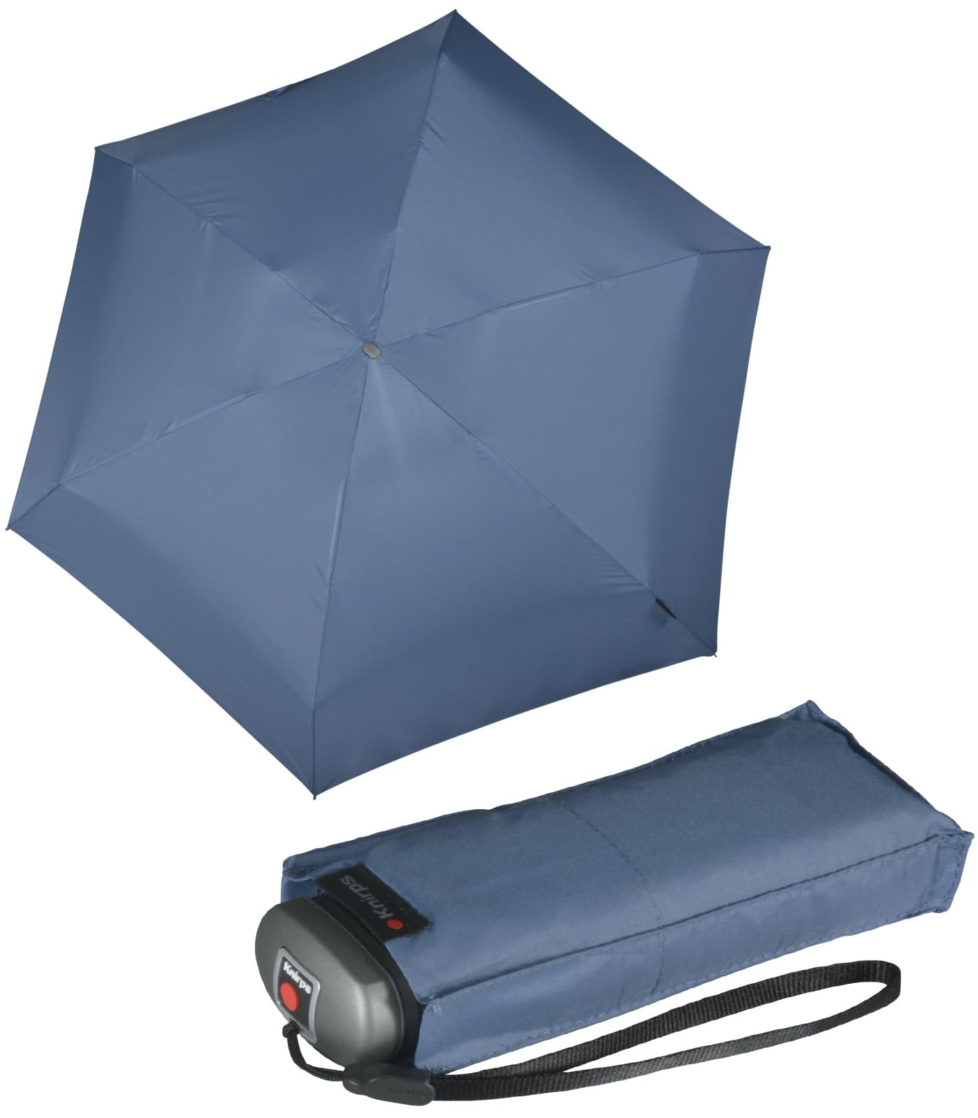 mini pocket umbrella travel blue horizon