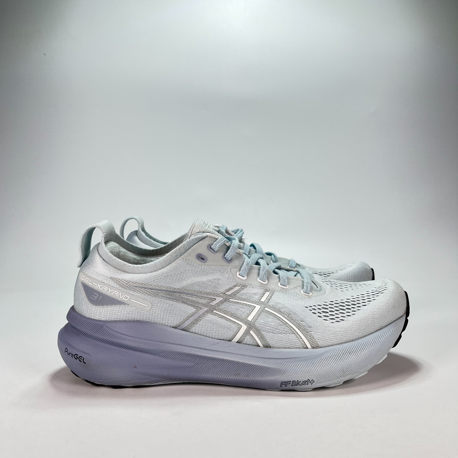 ASICS Gel-Kayano 31 Light Ube White Lace Up Running Shoes 1012B670 Women’s Sz 10