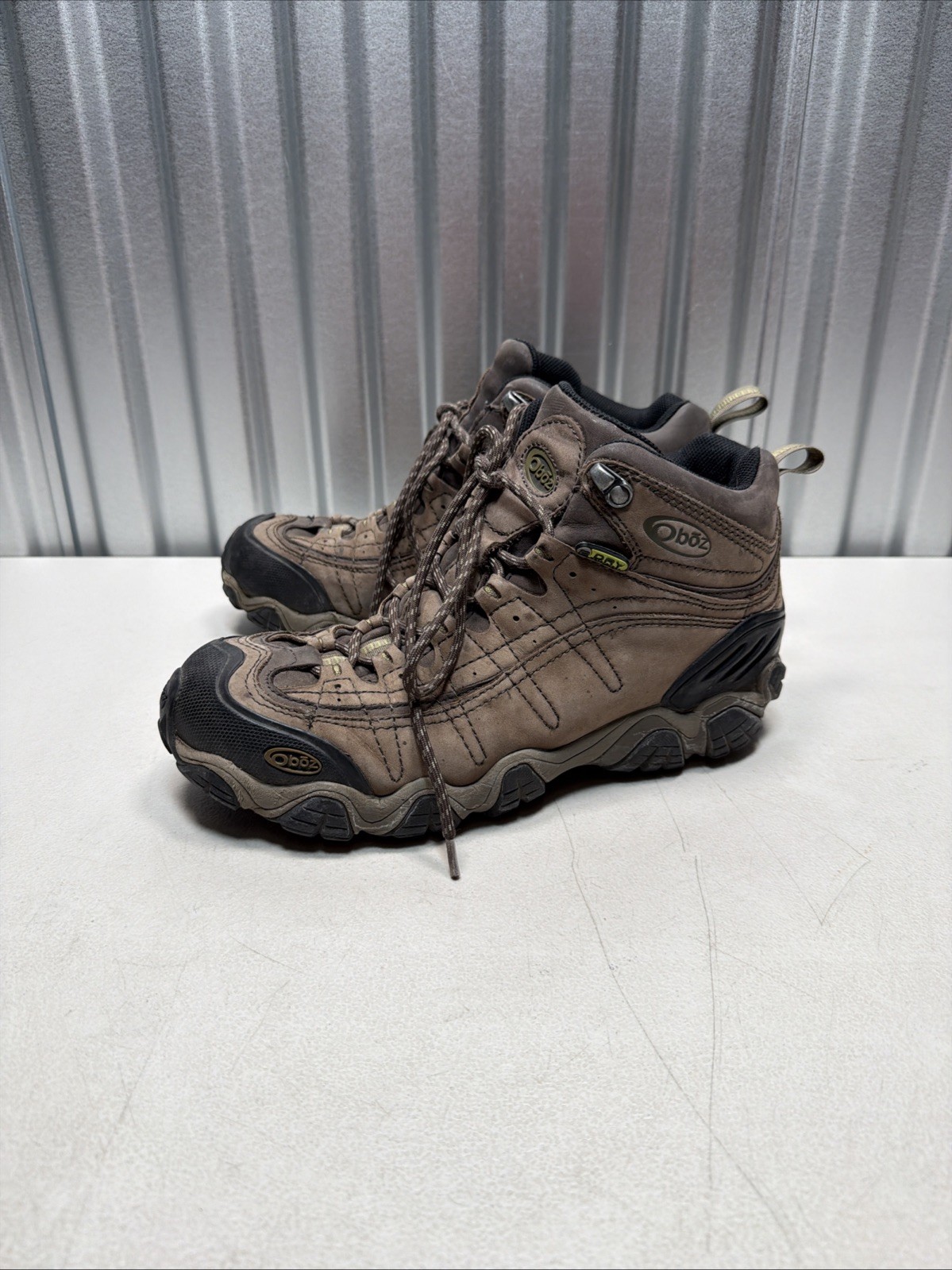 Oboz Yellowstone II BDry Waterproof Hiking Backpacking Boots Men’s Size 9.5