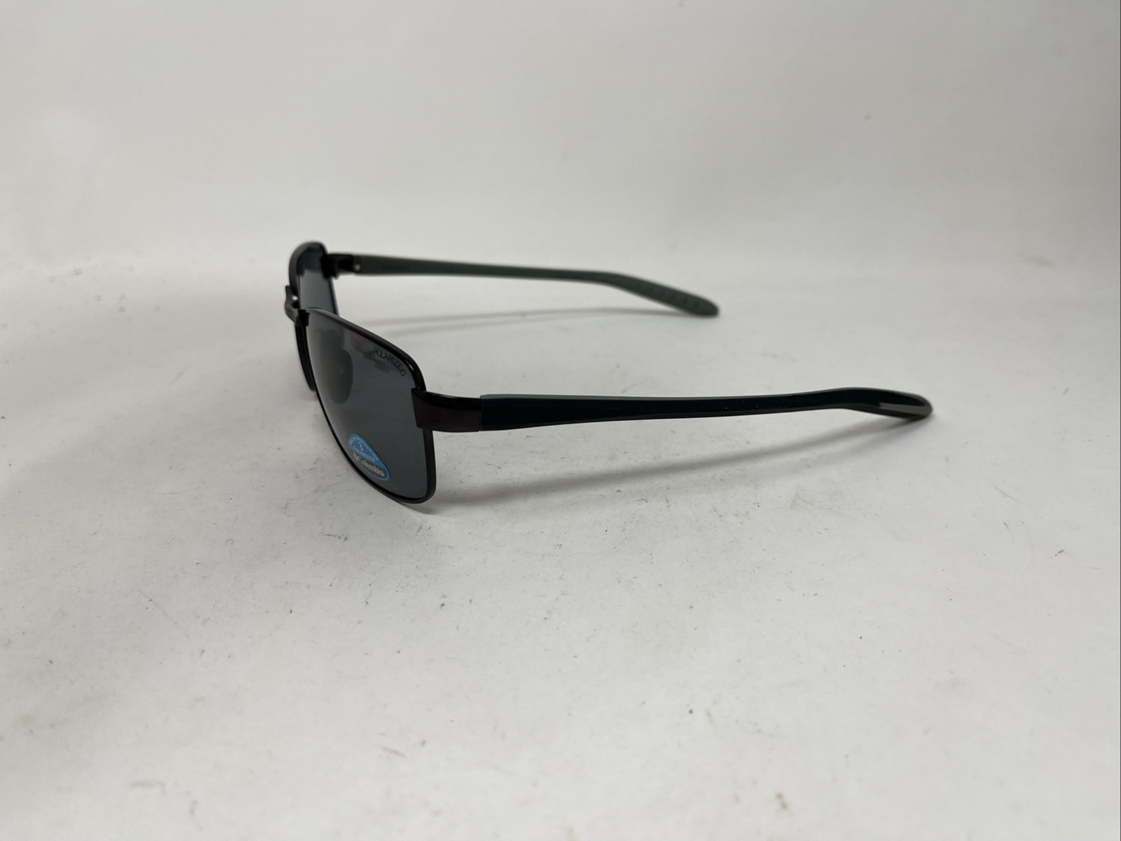 .COLUMBIA Sunglasses VASCO 200 C01 BLACK W/ Polarized Gray Lens SA44