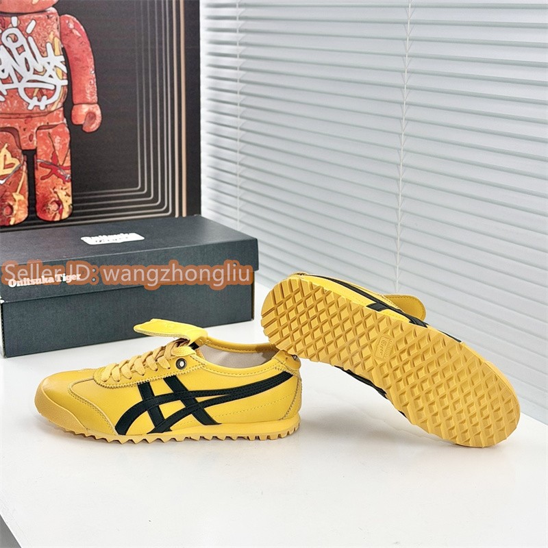 2026 Onitsuka Tiger MEXICO 66 GOLF 1183C557-750 Yellow Black