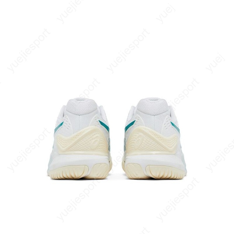 ASICS Gel Resolution 9 White Pitch Green 1041A435-101