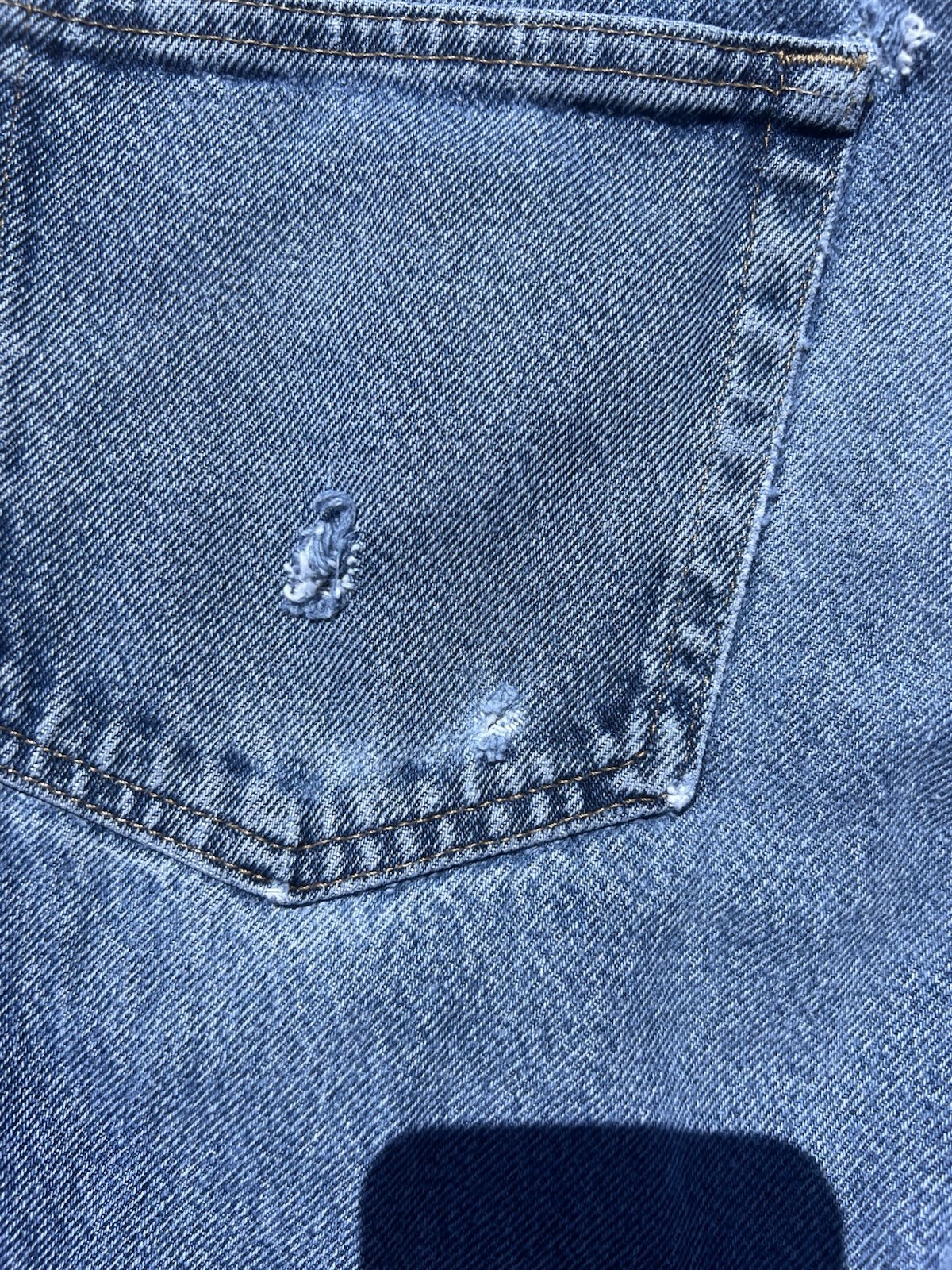Vintage Wrangler USA Made Jeans Mens 33×32 Straight Leg Western Cowboy Denim Y2K