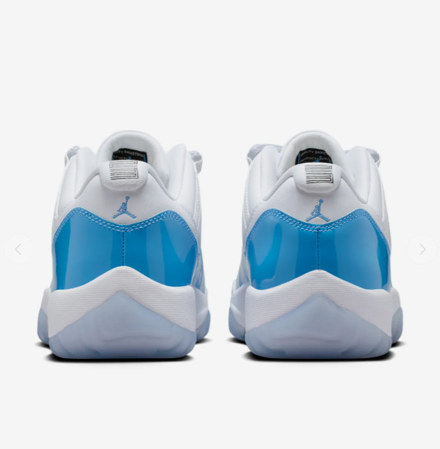 Nike Air Jordan 11 Retro Low Men Shoes University Blue White Black FV5104-100