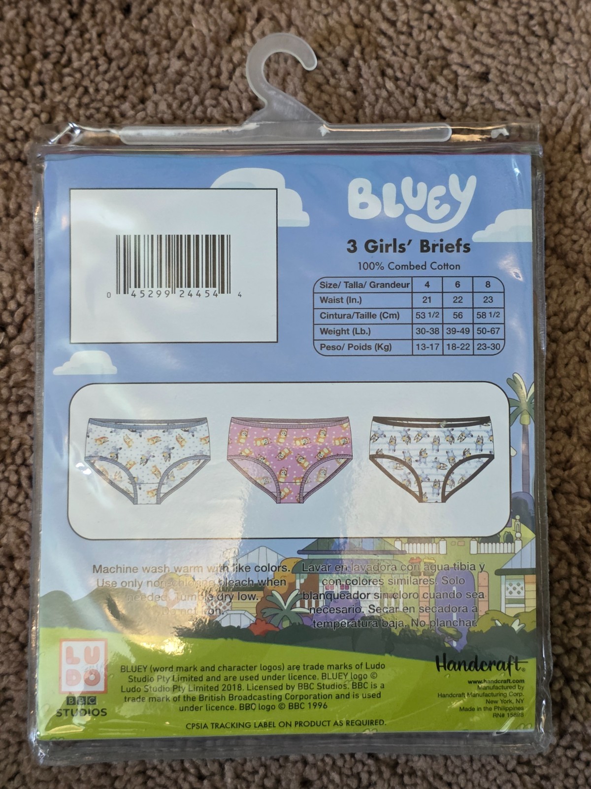 Handcraft Boys & Girls Underwear Disney, Bluey, Trolls, Barbie, Justice League