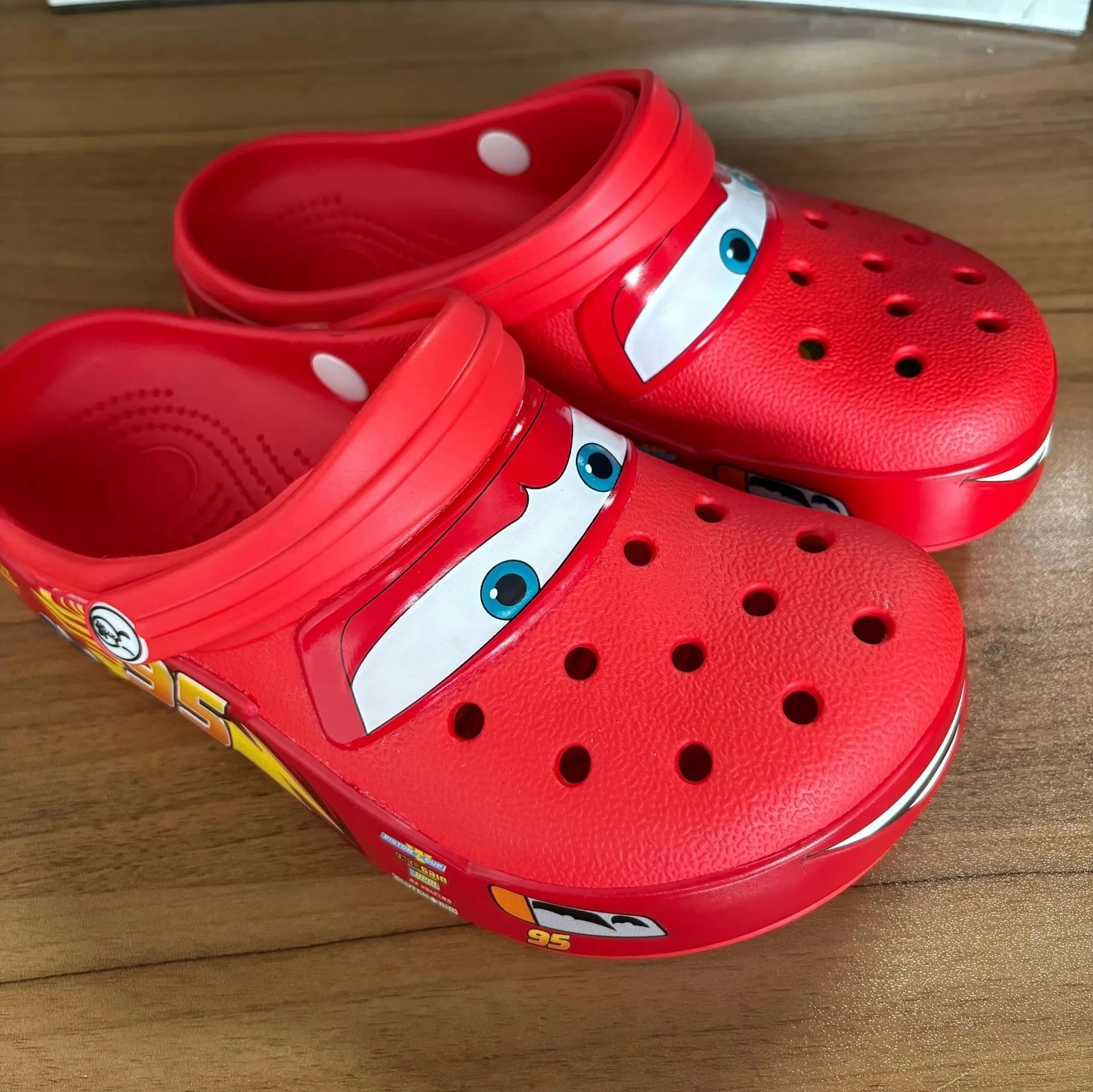 Disney Pixar Cars Lighting McQueen Crocs Men/Women Multiple Sizes No LightUp