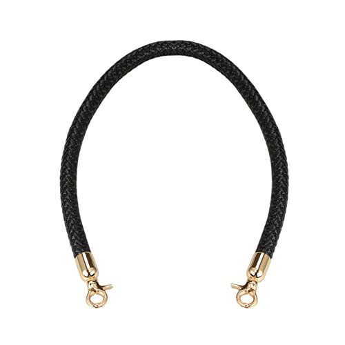 ALLZEDREAM Leather Shoulder Bag Straps Replacement Purse Handbag 11.8in Black