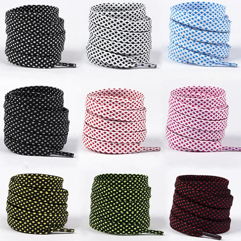 New Stylish Flat Premium Shoelace High-quality Multicolored Shoelaces Suitable f