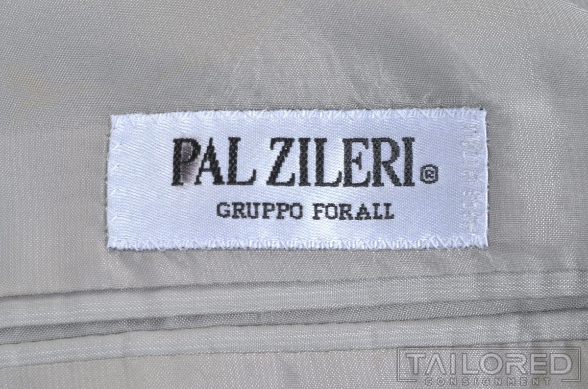 PAL ZILERI Gray Plaid Check 100% Wool Blazer Sport Coat Jacket – EU 58 / US 48 L