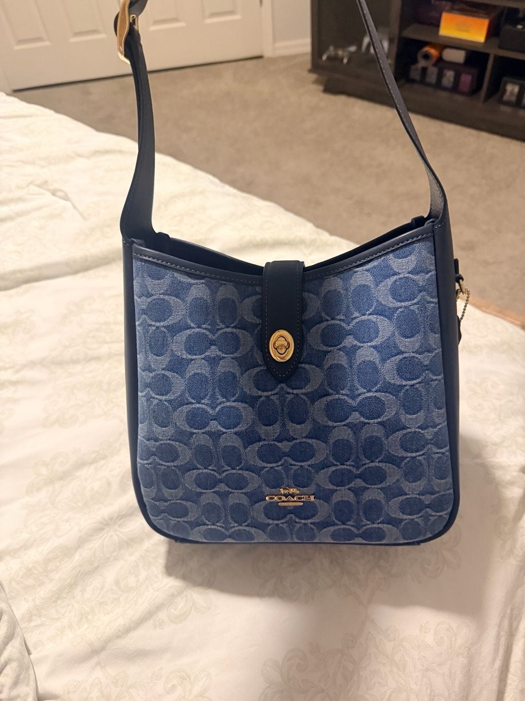 Coach Hadley Convertible Crossbody Bag in Signature Denim