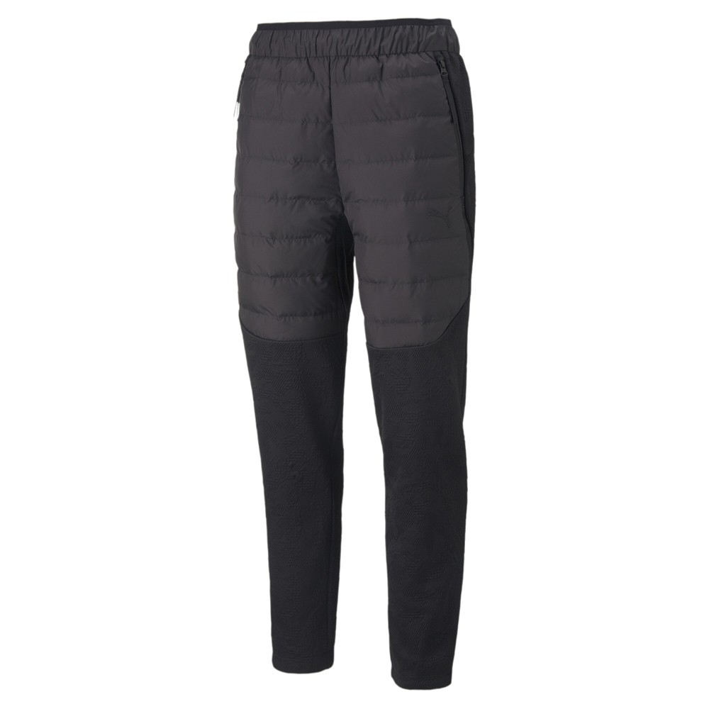 PUMA Pumatech Dc Primaloft Hybrid Pants Mens Black Casual Athletic Bottoms 53605