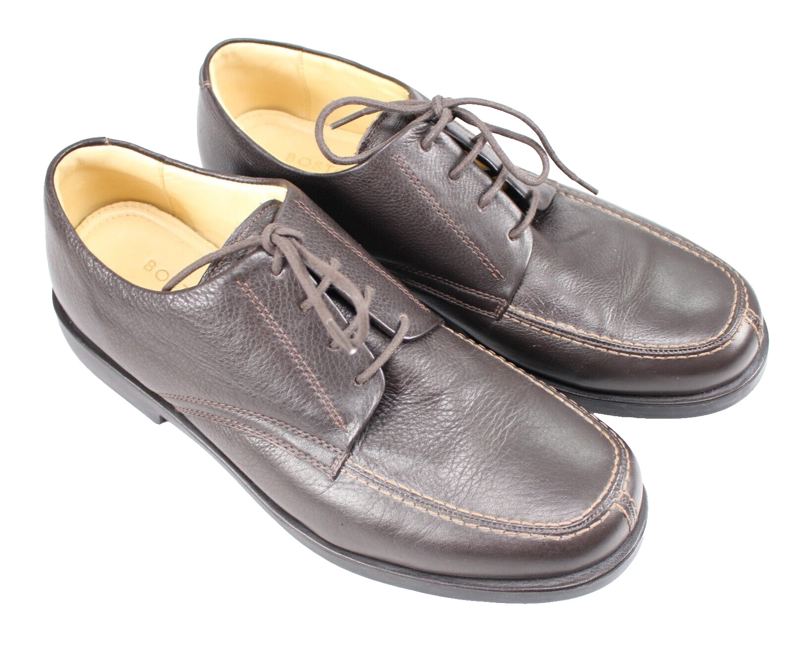 Bostonian Tifton Edge Oxford Men’s Shoes, Brown Leather, 11.5M, NWOT