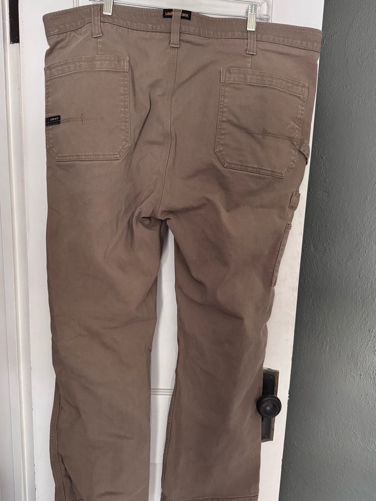 Ariat Rebar M4 Relaxed DuraStretch Washed Twill Dungaree Boot Cut Pant 42/32