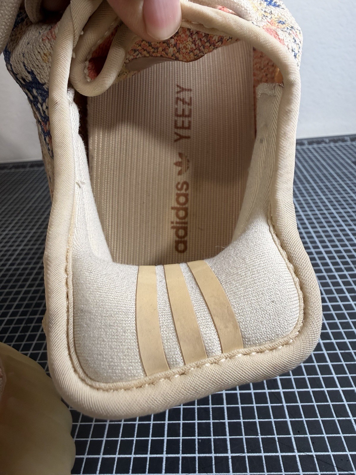adidas Yeezy Boost 350 V2 MX Oat Beige Primeknit Low Top Sz 10 VNDS Sneakers