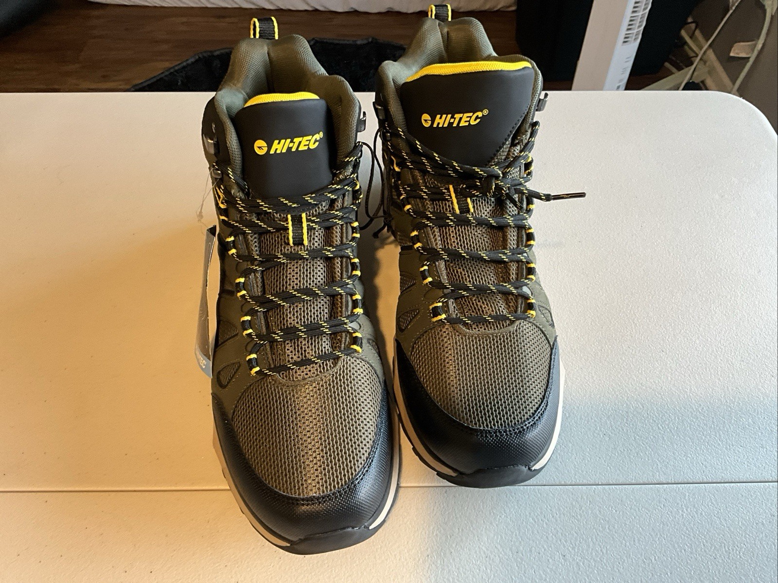 HI-TECH Valley Geo Mid Hiking Boots CH80293M-GBY Men’s Size 13M
