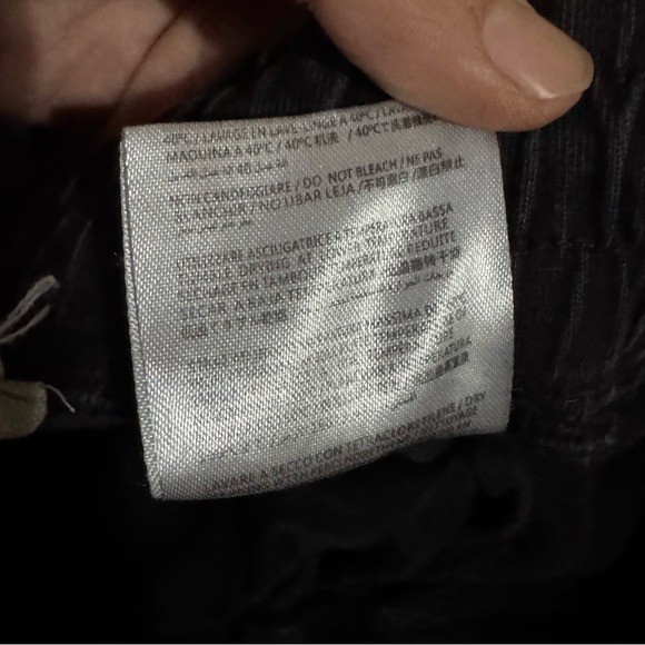 Off-White Black Blue Athletic Shorts Virgil Abloh Authentic Designer Streetwear